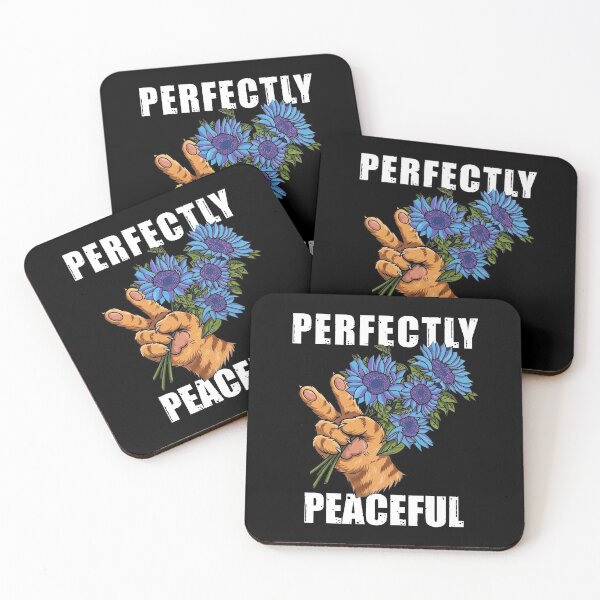 Item preview, Perfectly Peaceful Paw with Sunflowers designed and sold by pawcuddle.