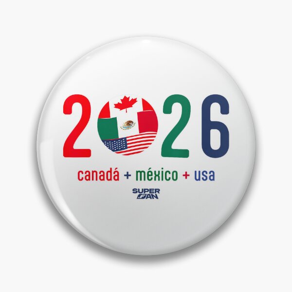 Item preview, World Cup 2026 Host Nations Soccer Design designed and sold by JanetteNWillis.