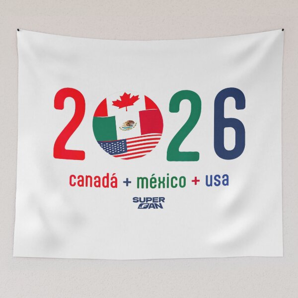 Item preview, World Cup 2026 Host Nations Soccer Design designed and sold by JanetteNWillis.