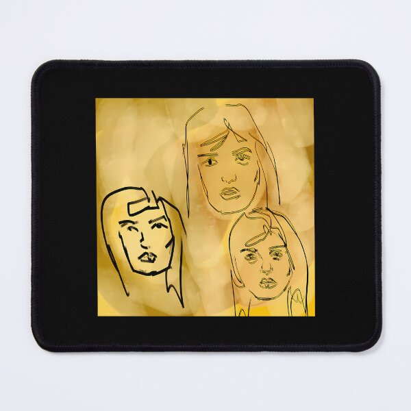 Item preview, Expressive Abstract Sketches Weirdcore Art designed and sold by rxwnubpjarb76.