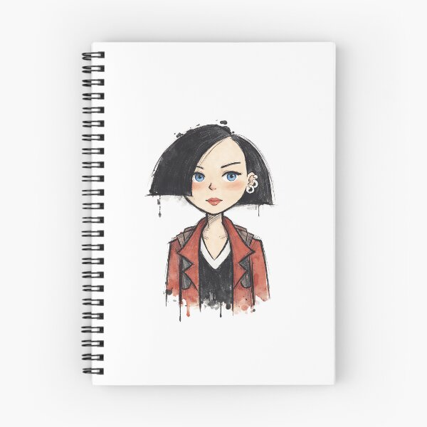 Item preview, JANE LANE WITH SPILLED INK designed and sold by LIS AND MELIVERSO.
