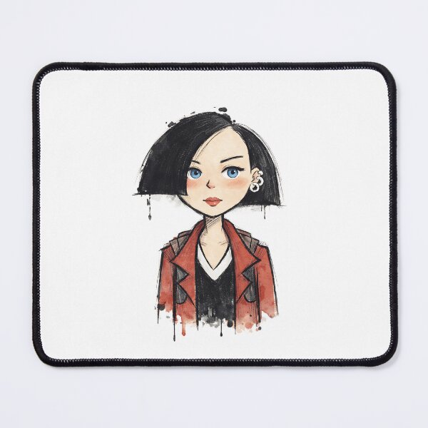 Item preview, JANE LANE WITH SPILLED INK designed and sold by LIS AND MELIVERSO.