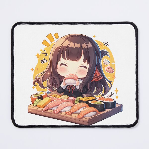 Item preview, Miko Iino Kaguya Sama Love Is War Chibi Sushi Bite designed and sold by Spraykart.