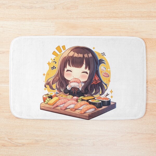Item preview, Miko Iino Kaguya Sama Love Is War Chibi Sushi Bite designed and sold by Spraykart.