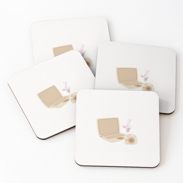 Item preview, Lo-fi Aesthetic Workspace Laptop and Retro Camera designed and sold by Akira Design Store.