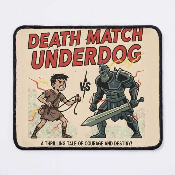 Item preview, Death Match Underdog David designed and sold by nullwizard.