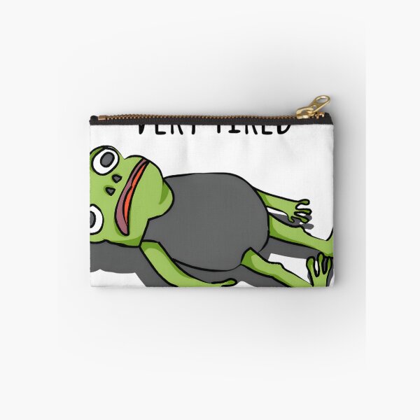 Item preview, Funny frog character Very tired designed and sold by Marantha80s.