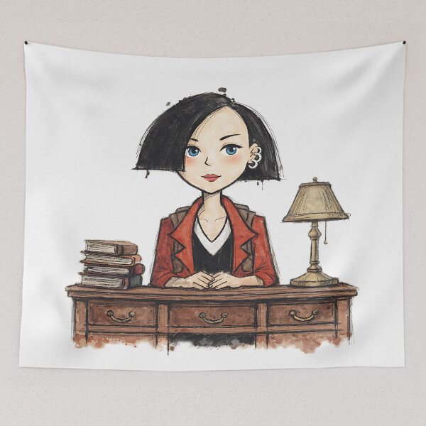 Item preview, JANE LANE AT ANTIQUE DESK designed and sold by LIS AND MELIVERSO.