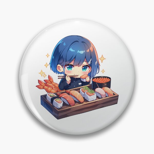 Item preview, Ichigo Darling In The Franxx Chibi Sushi Snack Time designed and sold by Spraykart.