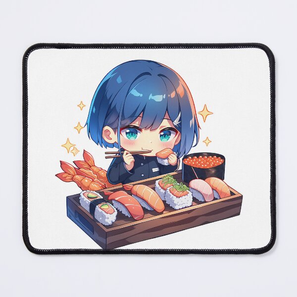 Item preview, Ichigo Darling In The Franxx Chibi Sushi Snack Time designed and sold by Spraykart.