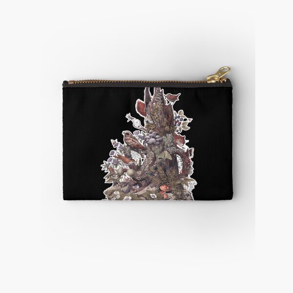 Item preview, Goblincore Tree Stump With Mushrooms designed and sold by rxwnubpjarb76.