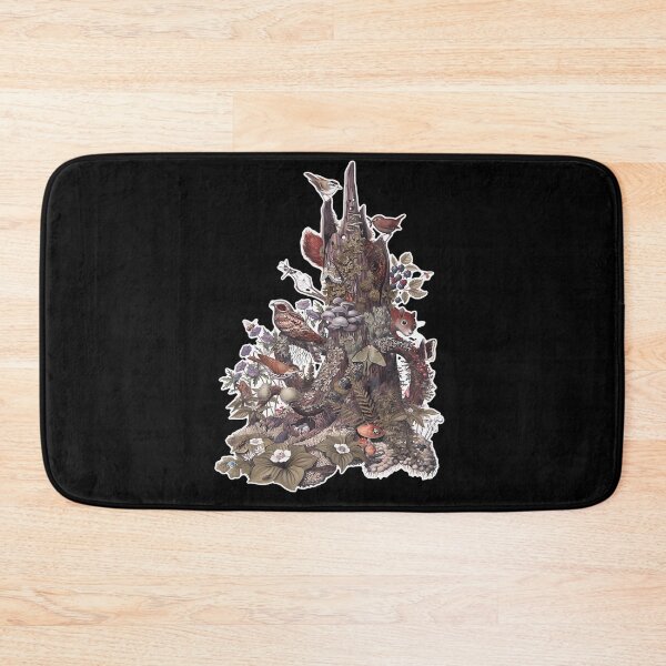 Item preview, Goblincore Tree Stump With Mushrooms designed and sold by rxwnubpjarb76.