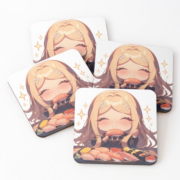 Item preview, Kaede Akamatsu Danganronpa V3 Chibi Sushi Sparkles designed and sold by Spraykart.