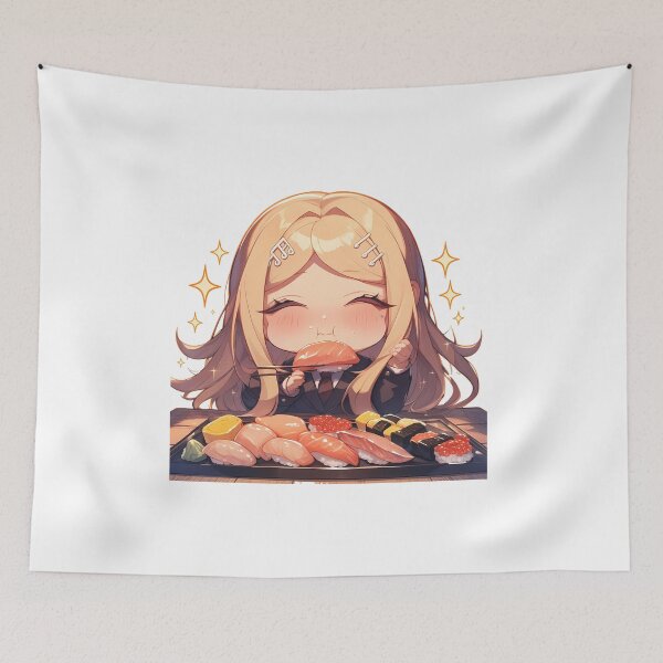 Item preview, Kaede Akamatsu Danganronpa V3 Chibi Sushi Sparkles designed and sold by Spraykart.