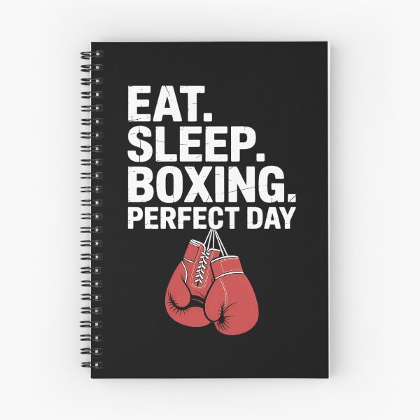 Item preview, Eat. Sleep. Repeat. Boxing Lover Perfect Day designed and sold by HellD3vil-Art.