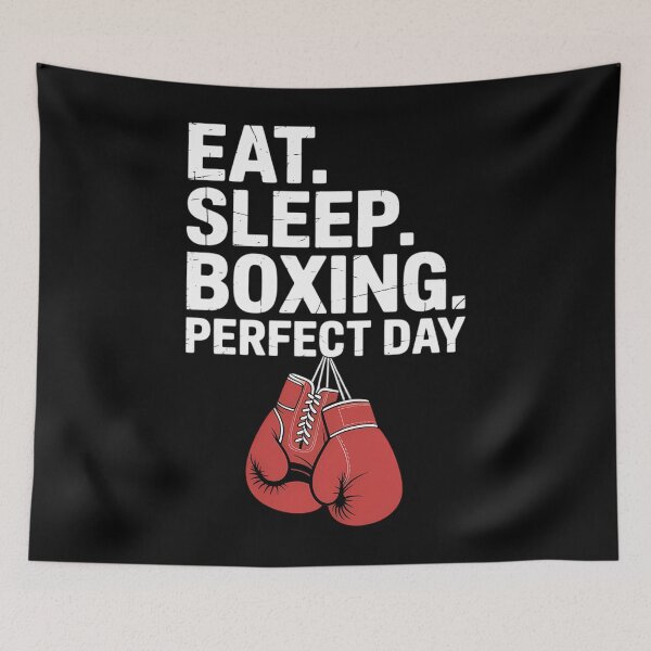 Item preview, Eat. Sleep. Repeat. Boxing Lover Perfect Day designed and sold by HellD3vil-Art.