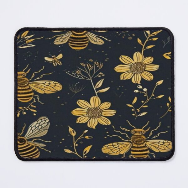 Item preview, Drawing of vintage golden honey bee designed and sold by NivyasArtistry.