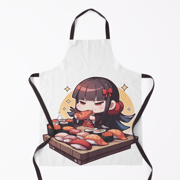 Item preview, Maki Harukawa Danganronpa V3 Chibi Sushi Mood designed and sold by Spraykart.