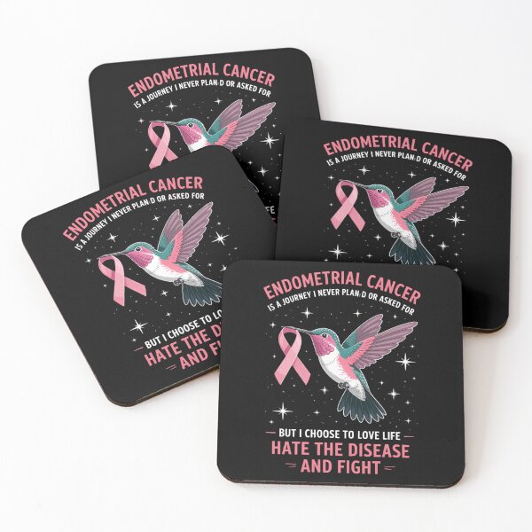 Item preview, Endometrial Cancer Is A Journey I Never Planned Or Asked designed and sold by HellD3vil-Art.