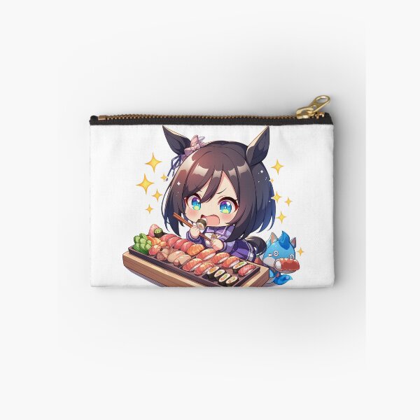 Item preview, Eishin Flash Uma Musume Pretty Derby Chibi Sushi Sparkle Bite designed and sold by Spraykart.