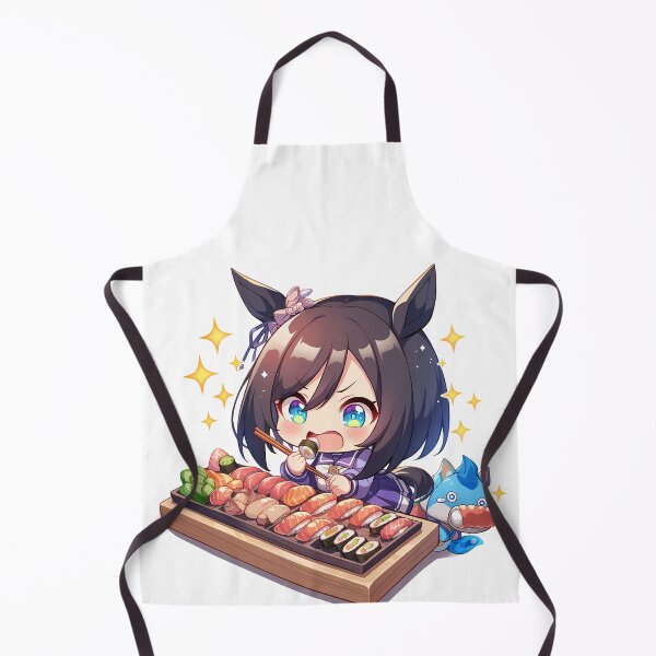 Item preview, Eishin Flash Uma Musume Pretty Derby Chibi Sushi Sparkle Bite designed and sold by Spraykart.