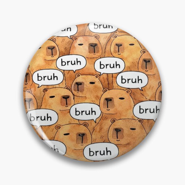 Item preview, Capybara Bruh designed and sold by maximinano100k.
