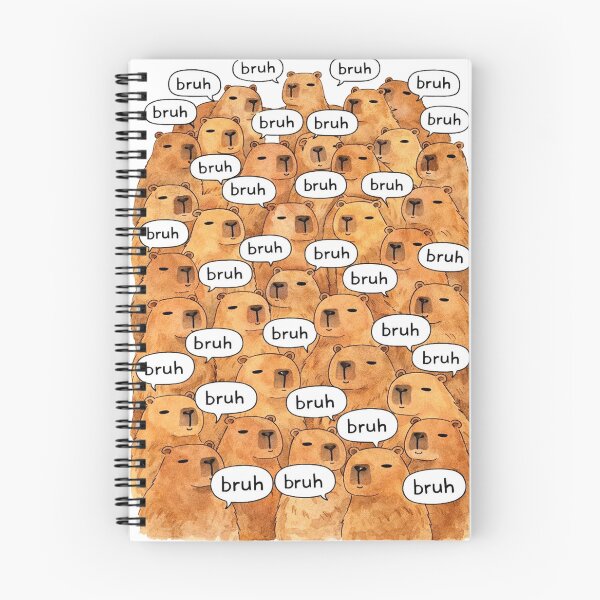 Item preview, Capybara Bruh designed and sold by maximinano100k.