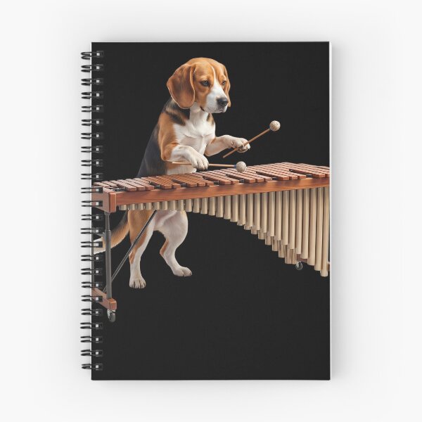 Item preview, Beagle Playing Marimba Player Marimbist Dog Lover designed and sold by TerryConnells.