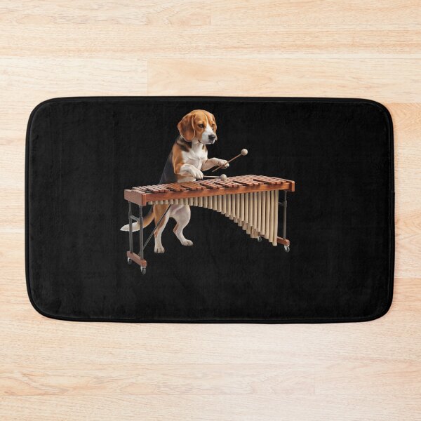 Item preview, Beagle Playing Marimba Player Marimbist Dog Lover designed and sold by TerryConnells.