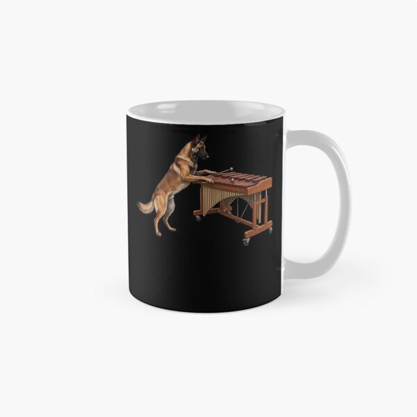 Item preview, Belgian Malinois Playing Marimba Player Marimbist Dog Lover designed and sold by TerryConnells.