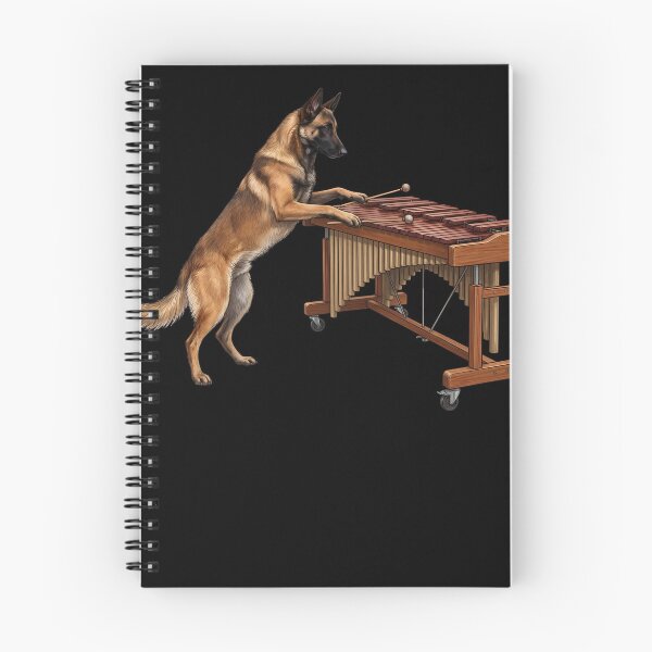Item preview, Belgian Malinois Playing Marimba Player Marimbist Dog Lover designed and sold by TerryConnells.