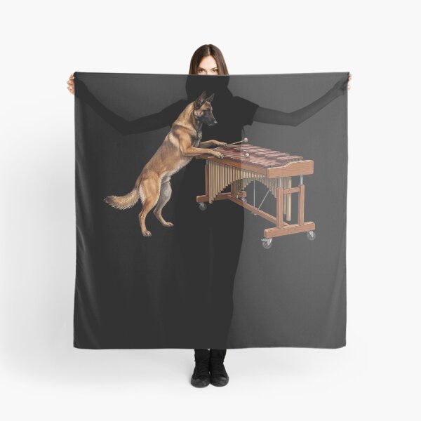 Item preview, Belgian Malinois Playing Marimba Player Marimbist Dog Lover designed and sold by TerryConnells.