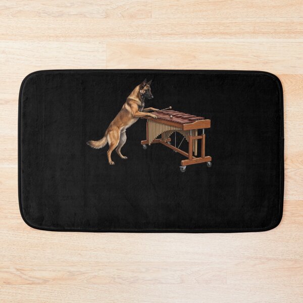 Item preview, Belgian Malinois Playing Marimba Player Marimbist Dog Lover designed and sold by TerryConnells.