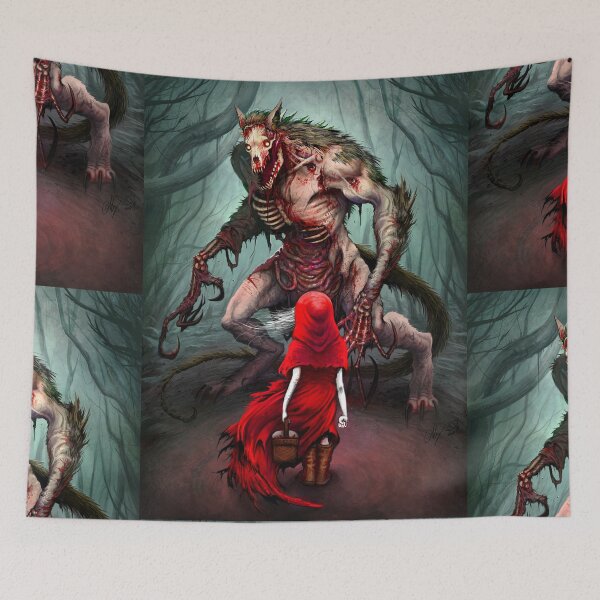 Item preview, All the Better to Eat You With... - 2011, Remastered 2016 - Pop Horror Series - The Art of Austen Mengler designed and sold by The Art of Austen Mengler.