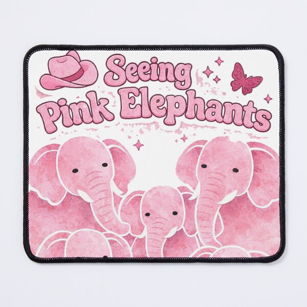 Item preview, Seeing Pink Elephants designed and sold by maximinano100k.