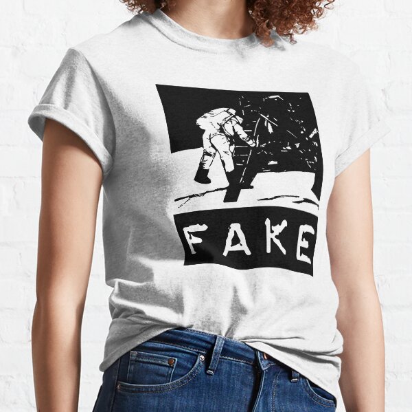 NASA Moon Landing Fake Classic T-Shirt