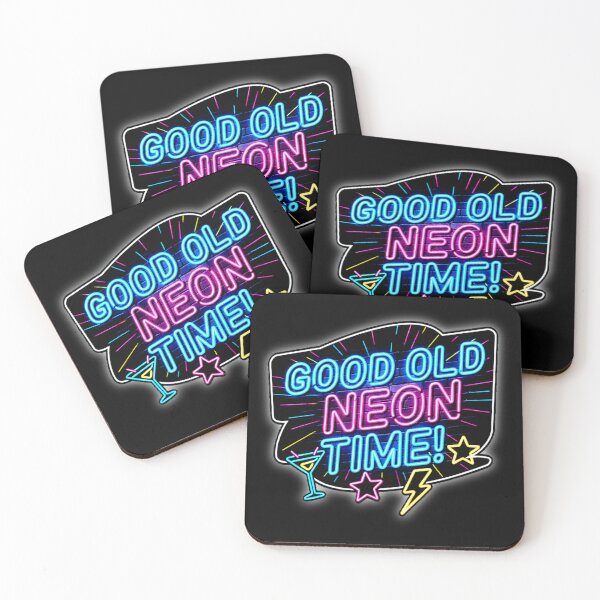 Item preview, Retro Vintage GOOD OLD NEON TIME! designed and sold by Giulivo Store Graphic.