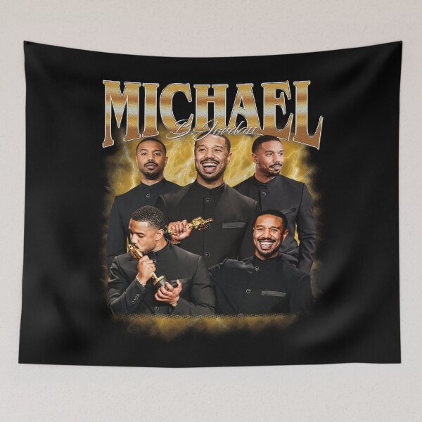 Item preview, Vintage Michael B Jordan Bootleg designed and sold by EdificaturasArt.
