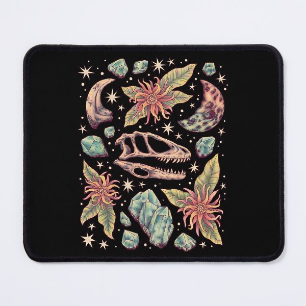 Item preview, Deinonychus Dinosaur Floral Nature Pattern designed and sold by rxwnubpjarb76.