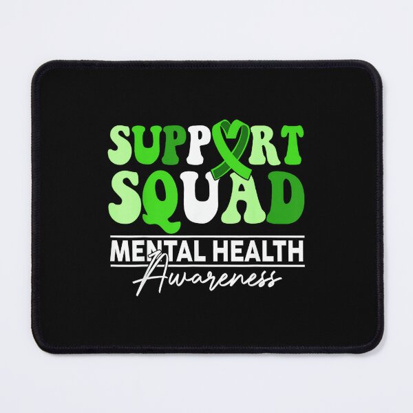 Item preview, Support Squad Sunflower Hair Mental Health Awareness designed and sold by LisaMCasares.