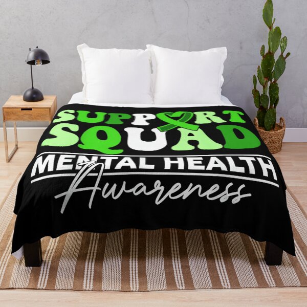 Item preview, Support Squad Sunflower Hair Mental Health Awareness designed and sold by LisaMCasares.