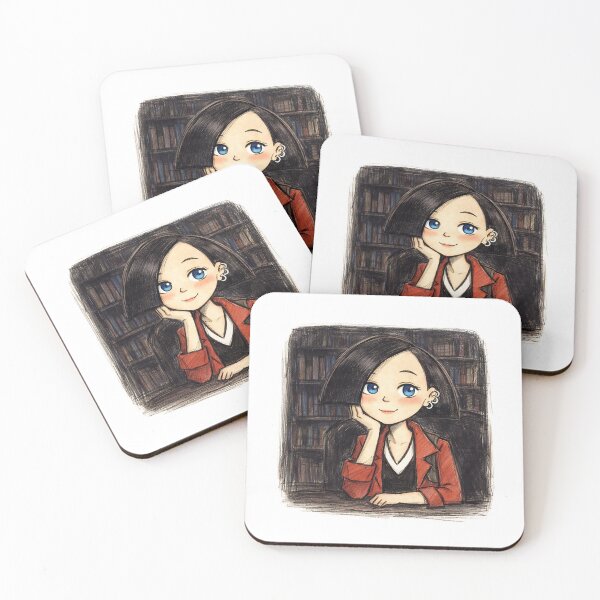 Item preview, JANE LANE IN DARK LIBRARY designed and sold by LIS AND MELIVERSO.