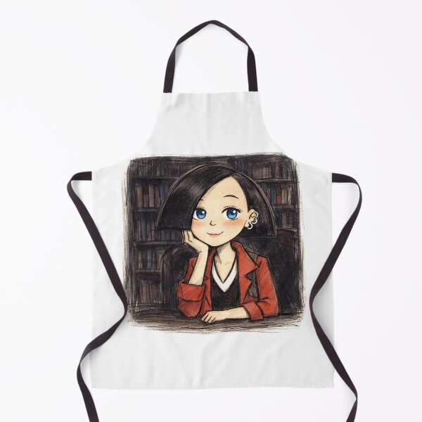 Item preview, JANE LANE IN DARK LIBRARY designed and sold by LIS AND MELIVERSO.