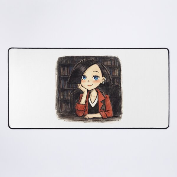 Item preview, JANE LANE IN DARK LIBRARY designed and sold by LIS AND MELIVERSO.