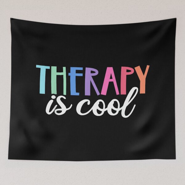 Item preview, Therapy is Cool Self Care Mental Health Matters Awareness designed and sold by LisaMCasares.