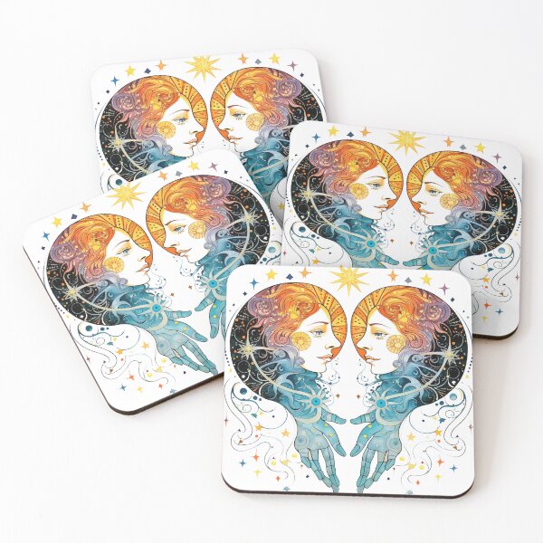 Item preview, Gemini Ascending: The Duality of Light designed and sold by VinMerch.