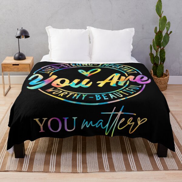 Item preview, Tie Dye You Matter Kindness Mental Health Awareness Warrior designed and sold by LisaMCasares.