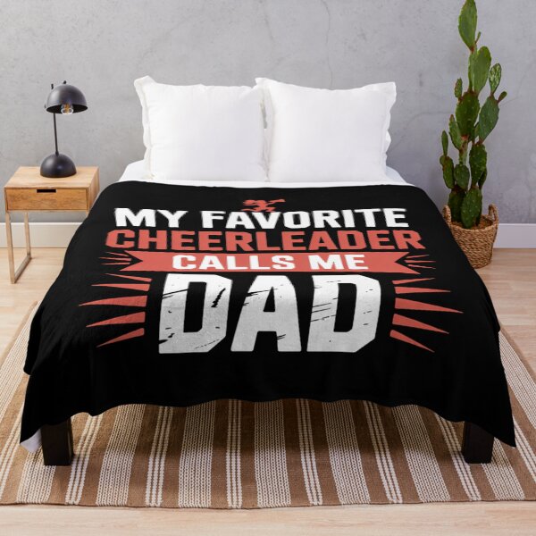 Item preview, Red Cheer Dad Family Father Cheerleader Squad  designed and sold by HellD3vil-Art.