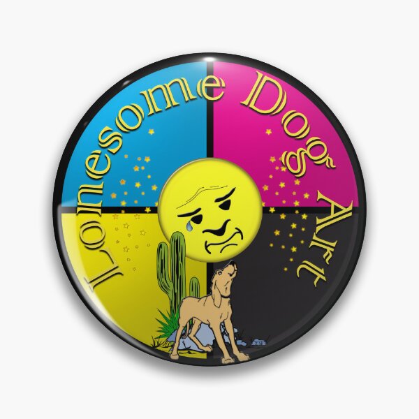 Item preview, Lonesome Dog Art Logo designed and sold by Lonesome Dog Art.
