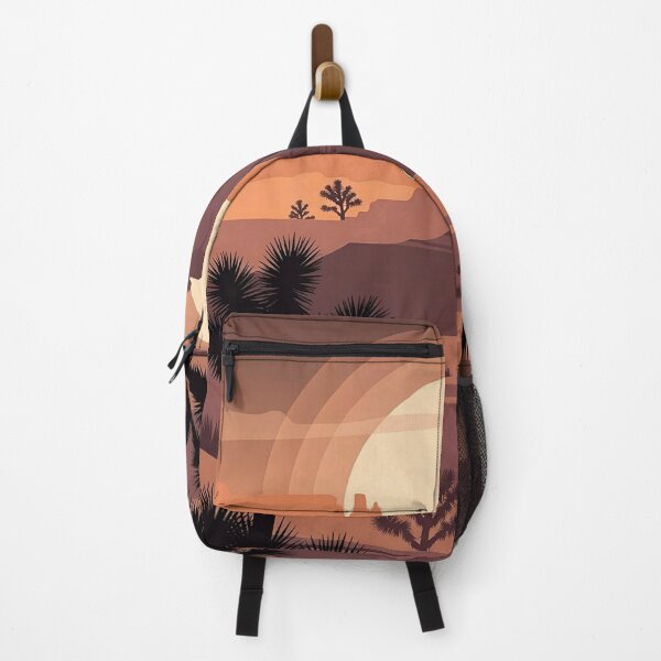 Item preview, Desert Sunset Joshua Tree Canyon Minimalist Art Print designed and sold by LuxeBuzz.